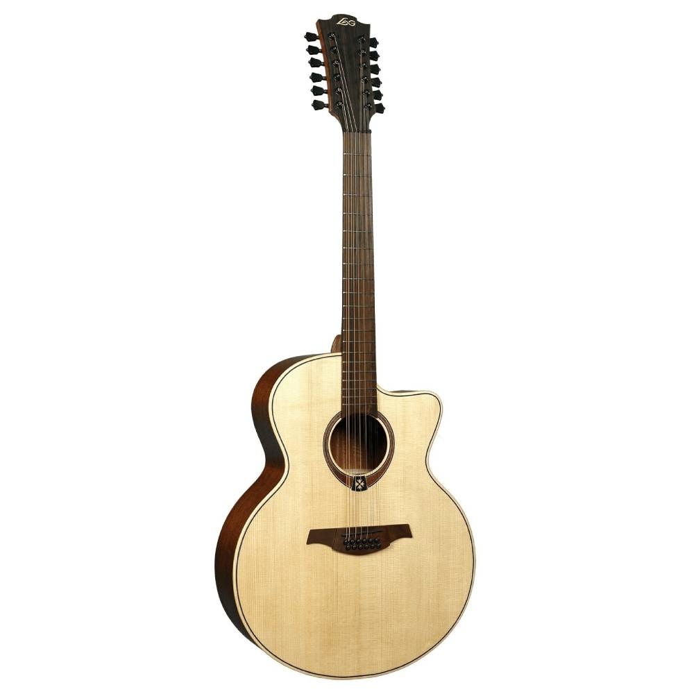 LAG GLA T177J12CE / Tramontane 12 Telli Elektro Akustik Gitar